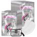 250 pairs of eye pads for eyelash extension eyelashes pads eyelashes eyelashes eyes patches eyelash extension pad accessories under eye pads for eyelash extensions remain well-lunamoon (girls250)