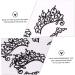 TOVINANNA 15 Pairs Lace Eyeliner Stickers Glitter Eyeliner Present Stickers Shimmer Eyeshadow Makeup Eye Paper - Buy Online on GoSupps.com