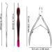 AURSTORE BASA Cuticle Cutter Kit Cuticle Care Kit Cuticle Cutters Cuticle Cutters Stainless Steel Dead Skin Scissors - Buy Online on GoSupps.com