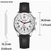 Hearkent Talking Watch for Women | Ideal for Blind Seniors | Loud Voice | Speaks German | Stylish Silver Design | International Shipping Available - Buy Online on GoSupps.com