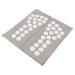 Acupressure foot mat relieves unpleasant symptoms stimulates blood circulation footmuff mat acupressure to stand for the sheet