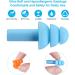 5 Pairs Reusable Super Soft Silicone Earplugs  Comfortable Ear Plugs That can Quickly Eliminate Noise  Suitable for Swimming  Sleeping  Snoring  Working  Studying  Loud Noise - Buy Online on GoSupps.com