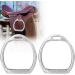 Children Premium Stirrups for Saddle Lightweight Safety Horse Saddle English Riding Flex Fillis Hand-polished Iron Horse Stirrup - Buy Online on GoSupps.com