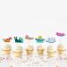 Sea Life Themed Cupcake Toppers Set of 18-PC - Great Nudibranch Themed Birthday Party Mollusk Party and Baby Shower Party Decorations for Boys or Girls - SugarGera Sea hare - Buy Online on GoSupps.com