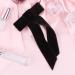Minkissy Satin Ribbon Hair Bow Big Hair Bows Bowknot Hair Scrunchies Hair Barrettes Collection for Women Girls (Black) Women's Fashion Scarves - Buy Online on GoSupps.com