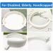 Plate Food Guard Clip-On for Parkinson's Patients - Spill Prevention Dining Aid for Disabled, Elderly & Stroke Individuals - Buy Online on GoSupps.com