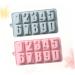 PRETYZOOM Cake Stencils Number Chocolate Mold Candle Silicone Mold Molde De para Chocolate para Chocolate De Chocolate Molds Ice Cube Mold Soap Mold Handmade Soap Happy Birthday - Buy Online on GoSupps.com