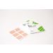 Buy Tmax Waterproof Spiral Cross Kinesiology Tape - B Type 20 Sheets (Beige 120 Stickers) - International Shipping Available - Buy Online on GoSupps.com