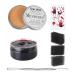 Mysense 3.5Oz(100g) Scar Wax Kit SFX Make Up Special Effects Fake Molding Wound Skin Wax Body Paint Halloween Set Fake Nose Stage Zombie Makeup with Spatula Fake Blood Gel Tatooes Stipple Sponges Wax&Blood