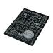 PUPUZAO Plastic Embossing Folder (5x7 inch Happy Birthday) Paper Crafts Plastic Textured Impressions for Card Making Scrapbooking
