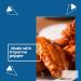 Chef's Larder Buffalo Wing Sauce 1L - Red Hot Sauce Made with Cayenne Pepper - Ideal Served Hot or Cold Over Chicken Wings - Buy Online on GoSupps.com