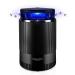 Electronic Mosquito Trap Insect Fly Traps with UV Light Fan Indoor Bug Zapper USB Power Safe for Babies and Women Black
