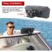 Universal Upgrade Marine Rearview Mirror for Ski Boats, Yachts, and Watercraft - Wide-angle Convex Rear View Mirror for Enhanced Safety - Buy Online on GoSupps.com