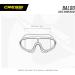 Cressi Wide View Swim Mask for Kids Ages 2-7 | Baloo Made in Italy White/Pink - Buy Online on GoSupps.com