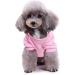 JECIKELON Winter Dog Hoodie Sweatshirts - Warm XXS Clothing for Small Dogs & Puppies | Cute Chihuahua Coat & Cat Costume in Y01-Pink - Buy Online on GoSupps.com