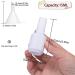 Agidea 15ML Empty Gel Nail Polish Bottles - 6 Pack Matte White Opaque Round Glass Bottles with Mixing Balls & Funnels | Refillable UV Safe Fingernail Polish Containers - Buy Online on GoSupps.com