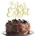 Just Engaged gold Cake Topper for Engagement Party Decorations Engaged Ring Sign We're Engaged Cake Toppers Just Engaged She said YES We're Engaged Bride to Be (Just Engaged gold) Black Gold Just Engaged