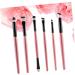 Housoutil 6pc Set Eyeliner Eyebrow Brush Eye Powder Brush Long Handle Eyeshadow Makeup Brush Cosmetics Brush Major Eye Shadow Brush - Buy Online on GoSupps.com