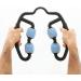 InnovaGoods Self-Massager with Rollers for Adults | Unisex Black & Blue - Portable 25 x 27 x 5 cm - International Shipping Available - Buy Online on GoSupps.com