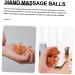 Healeved 6-Pack Massage Balls - Fitness Handballs for Muscle Relief & Foot Massage - PVC 5x5cm - International Shipping Available - Buy Online on GoSupps.com