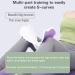 MOVKZACV Hip Trainer Pelvic Floor Strengthening Device Women Inner Thigh Exercise Equipment Kegel Trainer for Postpartum Rehabilitation (Purple) - Buy Online on GoSupps.com