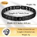 Vicmag Double Row Magnetic Bracelet for Women - Titanium Steel, Adjustable with Removal Tool, Gift Box Included (Black) - Buy Online on GoSupps.com