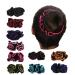 LOVEF 10 Pcs Premium Korean Velvet Hair Scrunchies Hair Bands Scrunchy Hair Ties Ropes Scrunchie for Women or Girls Hair Accessories