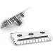 M HLE Traditional Safety Razor - Black Precious Resin & Chrome | Closed Comb Shaving Razor for a Luxurious Grooming Experience - Buy Online on GoSupps.com