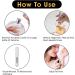 Rosiya Perfume Atomiser pack of 5pcs Perfume Travel Bottle 8ML Refillable Perfume Spray Bottle Easy to Refill Empty Atomiser Bottle for Purse Handbag Pocket and Luggage (Matte) - Buy Online on GoSupps.com