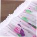 10pcs Healeved Plastic Shower Cap | Thicken & Water-Proof Bath Hat for Swimming | Miss Shower - Buy Online on GoSupps.com