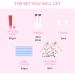 50Pcs 15ml Lip Gloss Tubes with Pink Cap - DIY Cosmetic Squeeze Tubes with Labels, Syringe, and Funnel - Pink x 50pcs - Buy Online on GoSupps.com