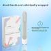 Quip Electric Toothbrush Replacement Heads - 6 Pack Soft Bristles for Adults - White - Buy Online on GoSupps.com
