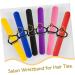 HONMEET 1 Set Braiding Auxiliary Wrist Strap Bracelet Hair Clips Hair Pins Rubber Band Storage Wrist Band Hairdressing Wristband Rubber Band Wristband Party Supplies Aluminum Sheet - Buy Online on GoSupps.com