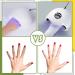 RIVIEVAL UV Gloves for Gel Nails UV Gloves Gel Manicure Gloves UV Protection Gloves Anti UV Gloves Nail Art Skin Care UV Shield Gloves Half Finger Gloves for Nail Polish Nail Art Dryer(White) - Buy Online on GoSupps.com