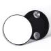 REVEL  12X Magnifying Mirror   Use for Makeup Application - Tweezing   and Blackhead/Blemish Removal  Round Mirror with 2 Suction Cups for Easy Mounting
