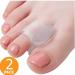 2pcs Toe Silicone Bunion Guard Foot Care Orthopedic Toe Separators Finger Toe Separator Correction Pad Foot Care Tool - Buy Online on GoSupps.com