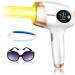 Ipl Hair Removal Devices 999 999 Light Pulses Permanent Painless 9 Energy Levels 3 Function HR/SC/RA 2 Modes Laser Hair Removal Device for Men Face Body Bikini Area Armpits Yellow