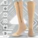 Buy Asudaro Outdoor Running Socks - 6 Pairs Compression Socks for Edema & Swollen Ankles - Zippered Knee Height - Sizes S/M L/XL XXL - Black Skin Butterfly Colors - Buy Online on GoSupps.com