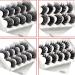 Desikixudy 3D-55(Mixed) Soft And Comfortable Cotton Thread Stem Stereo Multi-Layer Eyelashes Fiber False Eyelashes - Buy Online on GoSupps.com