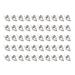 50x Diamond Nails Art Crystal Nail Flat Bottom Nail Rhinestones Nails Art Decorations for Salons 50x Diamond Nail Crystals Flat Bottom Nail Rhinestones Nail