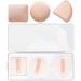 Unaone 3 Pieces Powder Puff Makeup Sponge Cosmetic Puff for foundation Loose Powder Dry And Wet Air Cushion Puff Beauty Tools with 1 storage case Pink