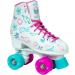 Epic Frost High-Top Quad Roller Skates w/ 2 Pairs of Laces - Children's US Kid 3/EU 18 (Pink & Blue) - Buy Online on GoSupps.com