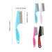 4-Piece Lice & Flea Comb Set for Cats & Dogs - Durable Multifunctional Pet Grooming Tool for Removing Lice Fleas and Ticks - Buy Online on GoSupps.com