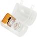 Makeup Foundation Brush Synthetic 2pcs Strong Grasping Power Transparent Base Loose Powder Foundation Brush for Home - Buy Online on GoSupps.com