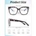 JIM HALO Blue Light Blocking Glasses for Women - Oversized Square Computer Glasses with Metal CP Temples in Gray Tortoise - Stylish Eye Protection for Work & Play - Buy Online on GoSupps.com