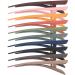5inch Duck Bill Hair Claws Durable Non-Slip Alligator Clip Big Matte Hair Claw For Women Styling Salon-10 Pack