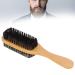 Premium Wooden Beard Brush & Face Hair Shaving Brush - Double-Sided with Wooden Handle | Ideal for Grooming Accessories - Buy Online on GoSupps.com