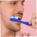 Buy Gatuida 10-Pack Portable Prison Toothbrushes Compact Travel Toothbrush with Thumbsprint Design - Buy Online on GoSupps.com