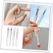 4pcs Silicone Lip Brush Set - Portable Lip Mask & Eyeshadow Makeup Tools for Effortless Lipstick & Lip Gloss Application - Buy Online on GoSupps.com