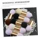 Set of 2 Makeup Cosmetic Tool Foundation Make-Up Powder Brush Cosmetic Brush Tool Dropshipping Painting Foundation Brush Blush Brush Double Brush Wooden Handle - Buy Online on GoSupps.com